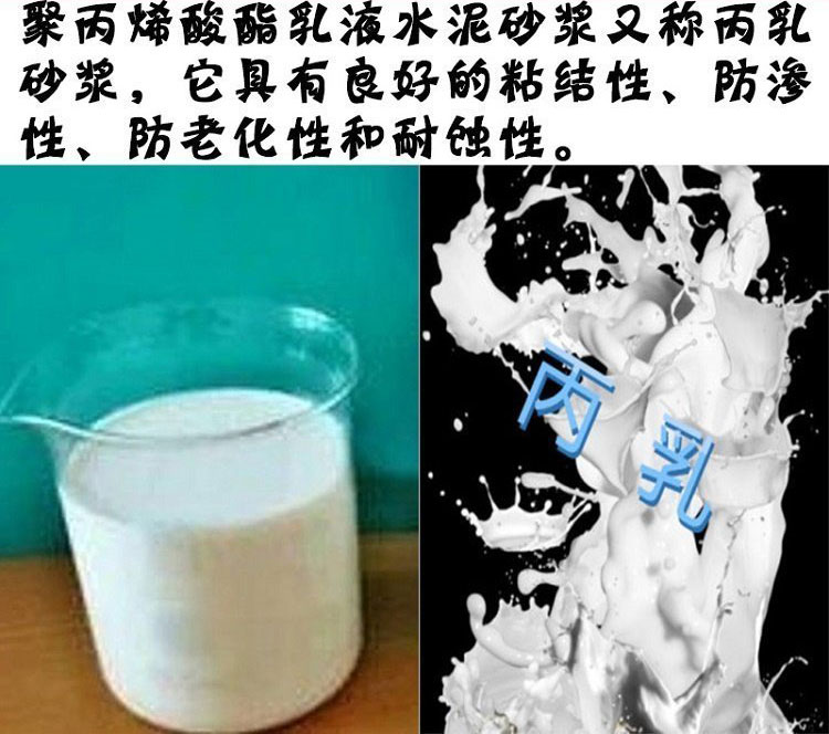 √丙乳砂漿：一種高效、耐用的建筑材料